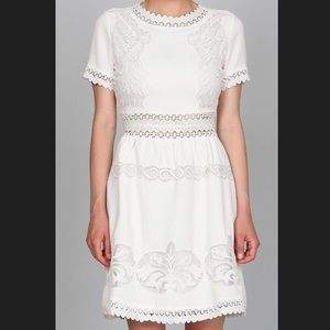 Ark & Co Crochet Lace Cutout Dress